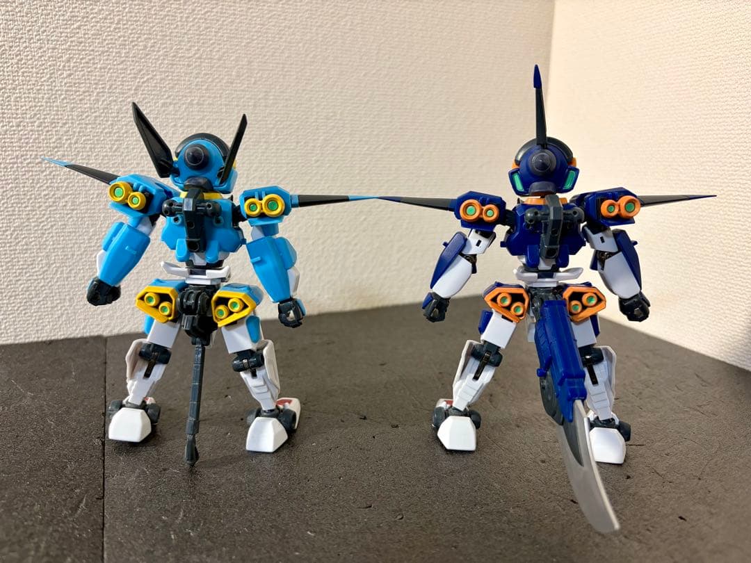 Zモード イカロス・ゼロ　イカロス・フォース　ダンボール戦機　LBX フィギュア