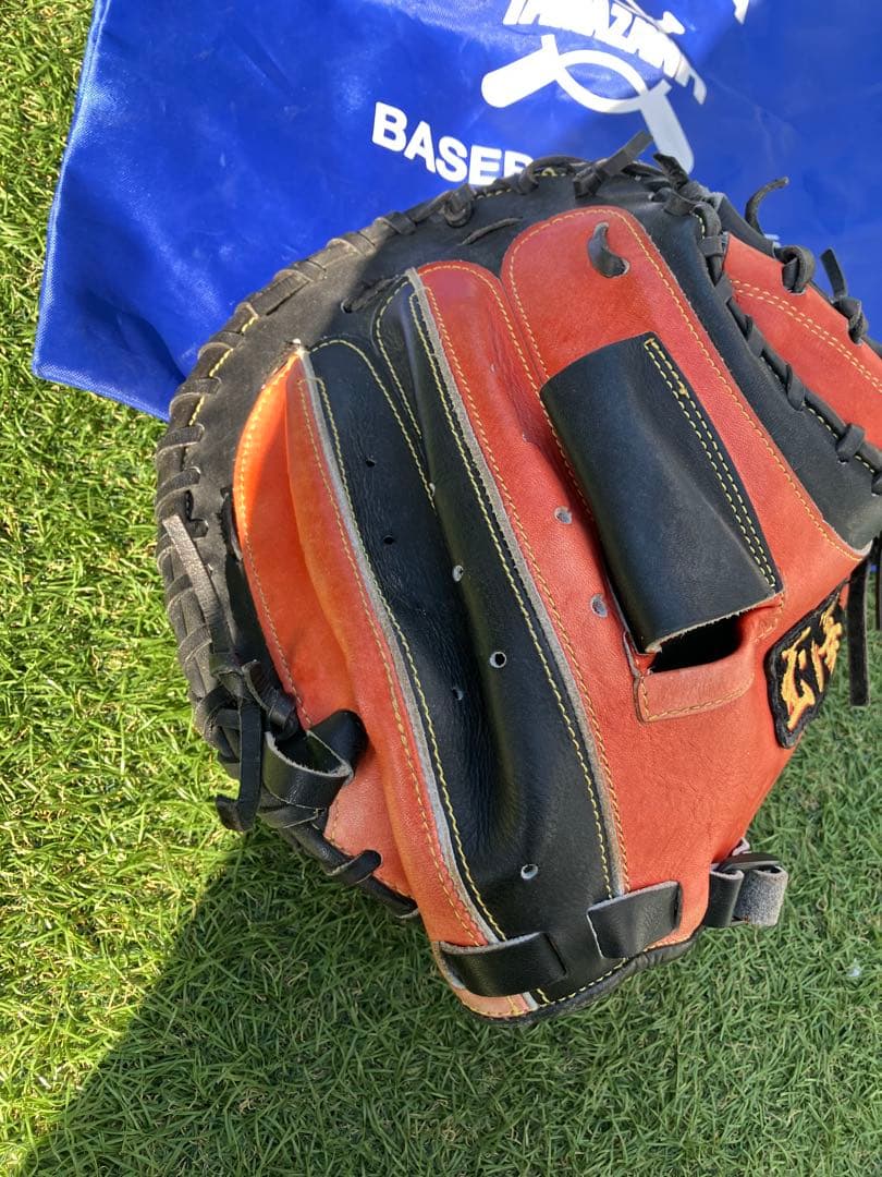 タマザワ 少年 軟式 捕手用 キャッチャーミット 右投用
