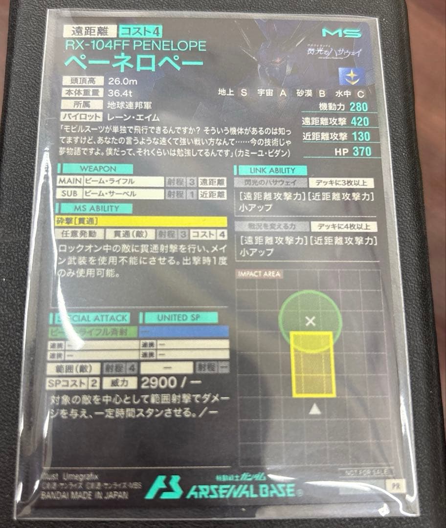 【本日限り値下げ】アーセナルベース キャンペーン ペーネロペー