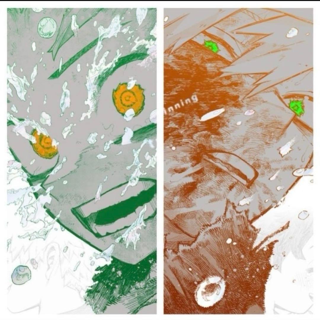 僕のヒーローアカデミア原画展のA2ポスター