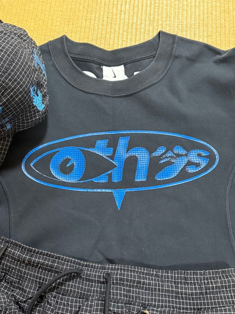 美品NIKE Off-White ™ ランニングセットアップ キャップ セット