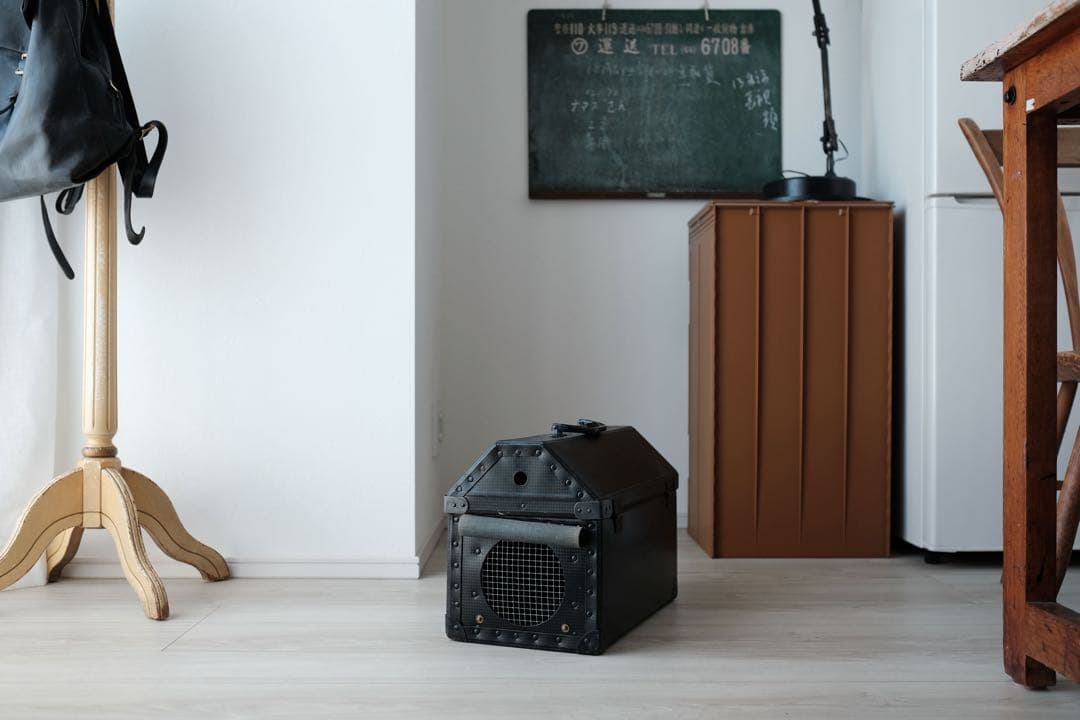 美国 1940年代 古董 宠物筐 猫犬用屋顶型 ペットキャリー ヴィンテージ