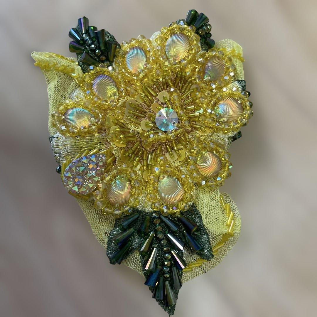 Bella ベリーダンス衣装　レモンイエロー