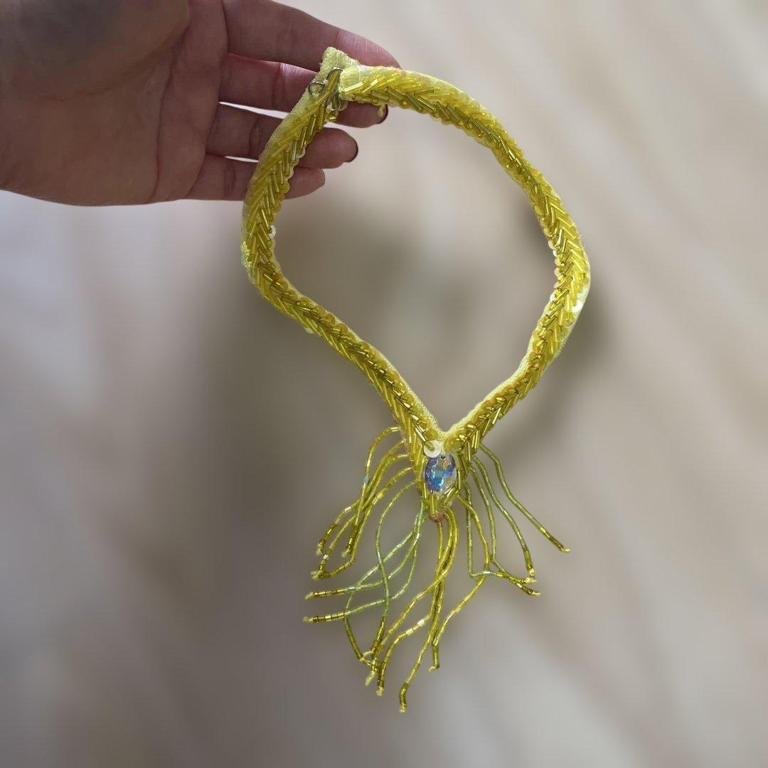 Bella ベリーダンス衣装　レモンイエロー