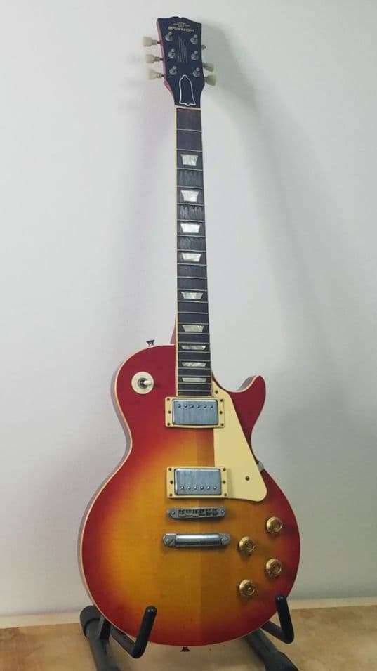 Fernandes 石ロゴ期 レスポールタイプ エレキギター