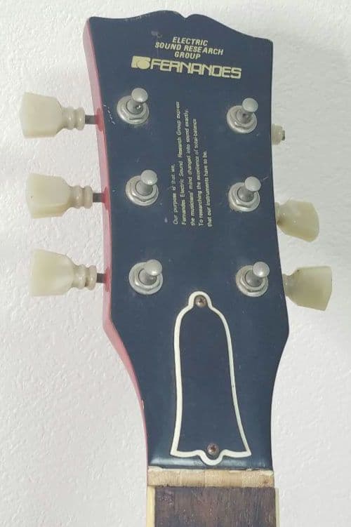 Fernandes 石ロゴ期 レスポールタイプ エレキギター