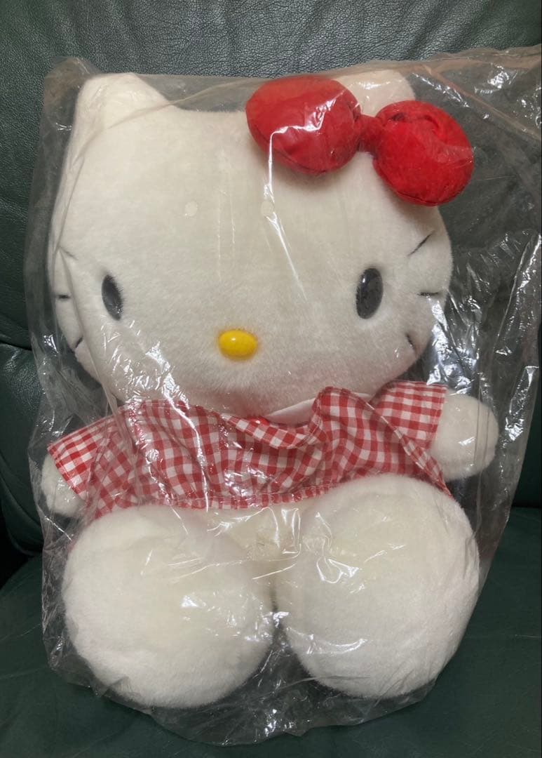 レトロ⭐️1998 NAKAJIMA ハローキティBIgぬいぐるみペーパータグ付き
