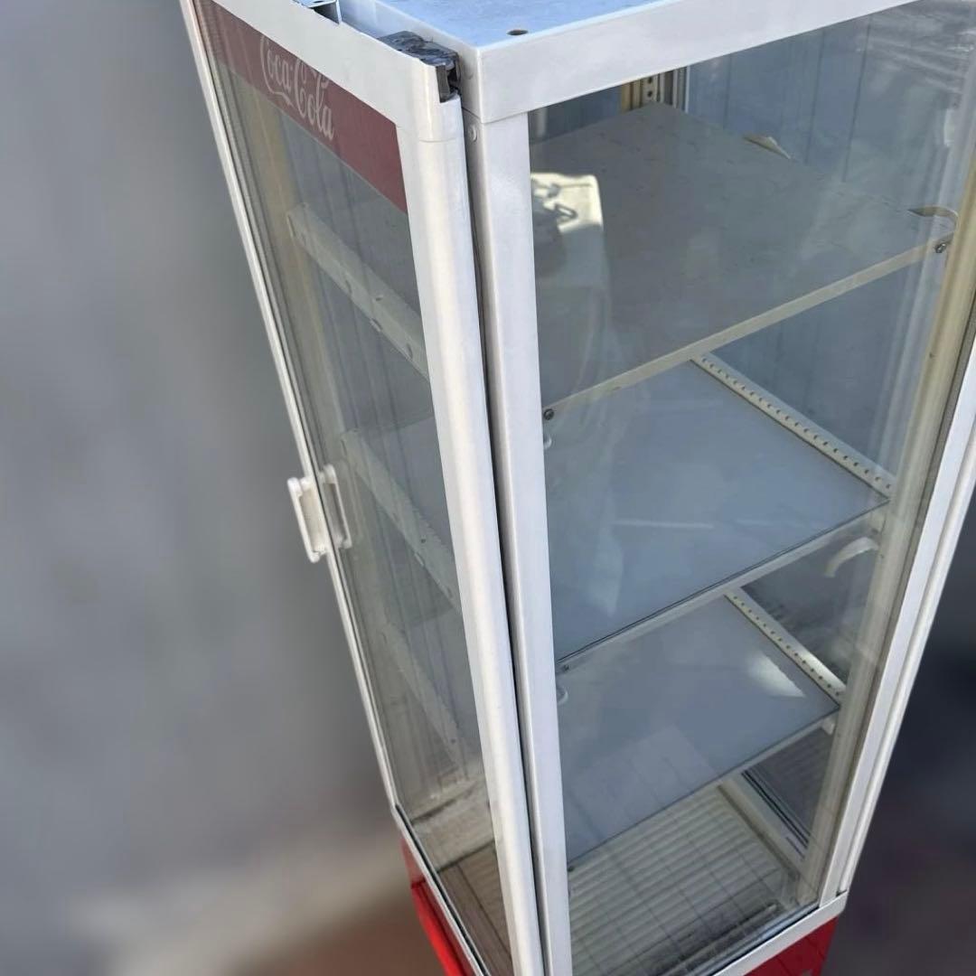 SANYO 冷蔵・温蔵 4面ガラス ショーケース コカコーラタイプ