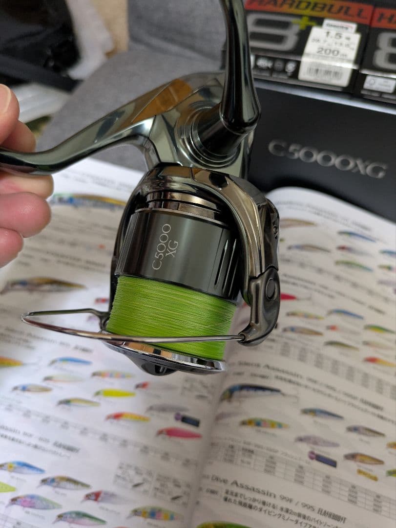 ２２ステラc5000xg　peライン付き