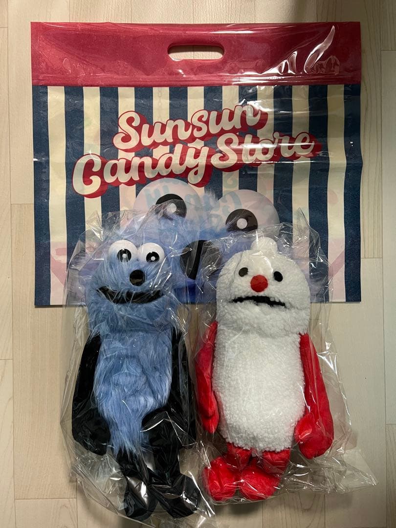 Candy Store POPUP限定スンスン ノンノン ぬいぐるみ 2体セット