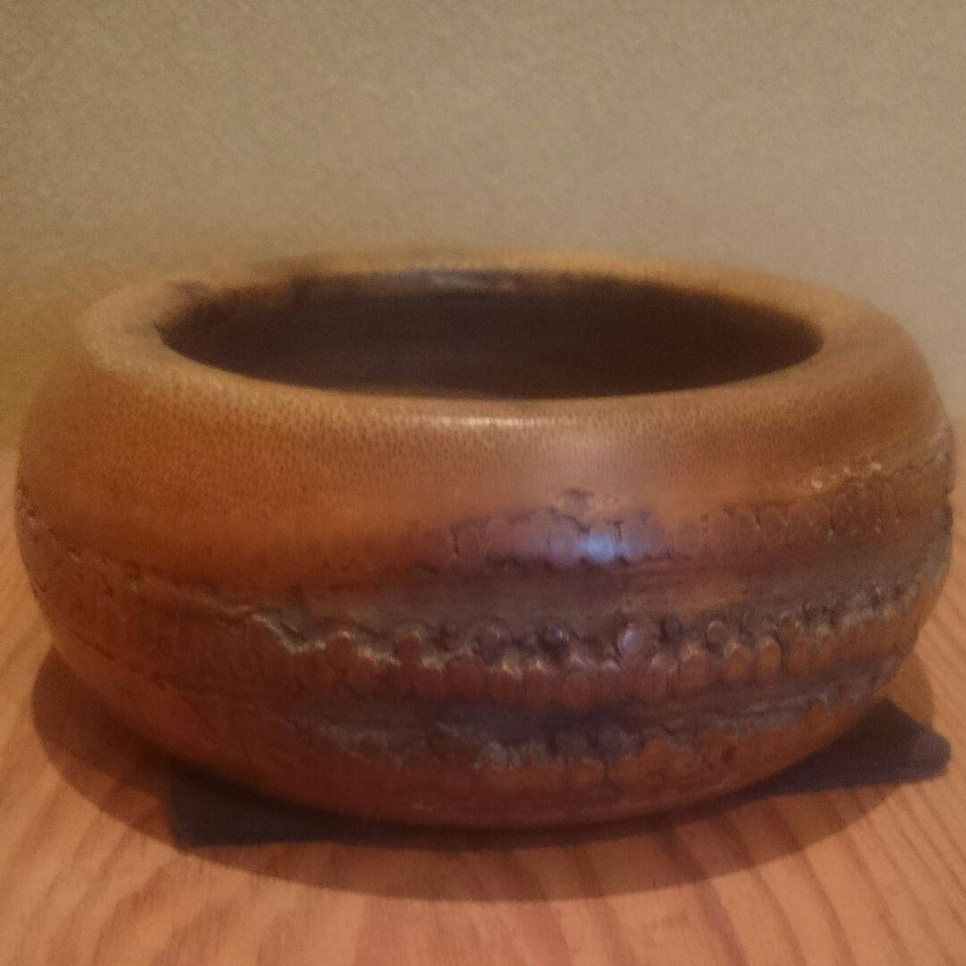 「希少作」 竹根 竹工芸 アンティーク