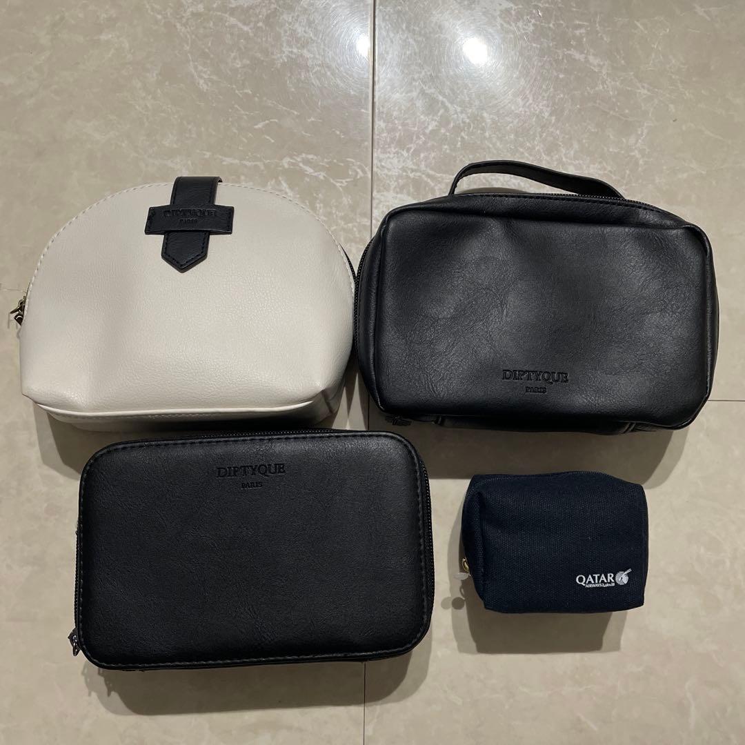 カタール航空ビジネスクラスDIPTYQUBトラベルポーチセット