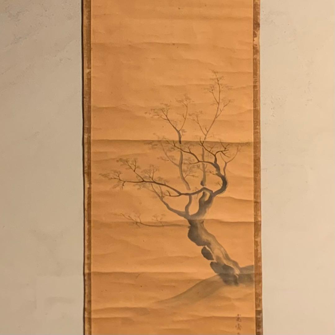 森寛斎 掛軸 古美術 茶道具 古道具 アンティーク