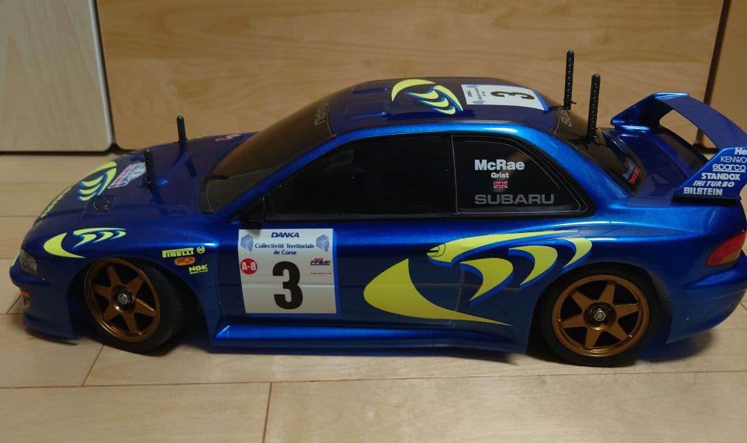 【希少 未走行 絶版品】タミヤ TA03F スバル インプレッサ WRC 97