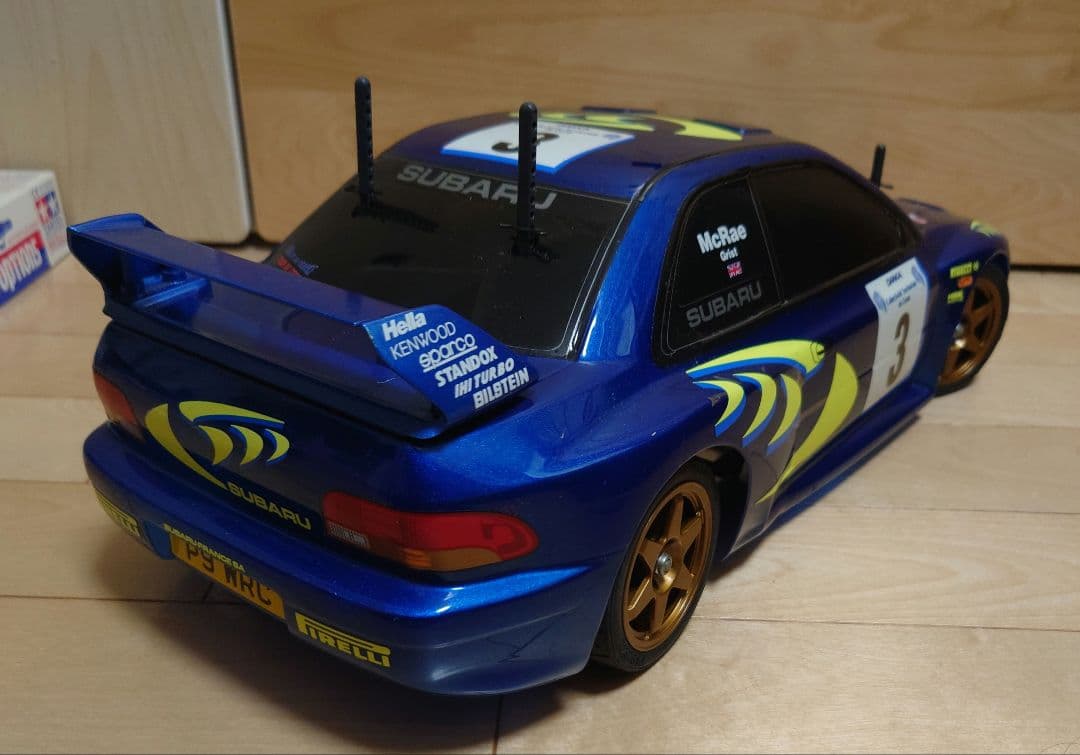 【希少 未走行 絶版品】タミヤ TA03F スバル インプレッサ WRC 97