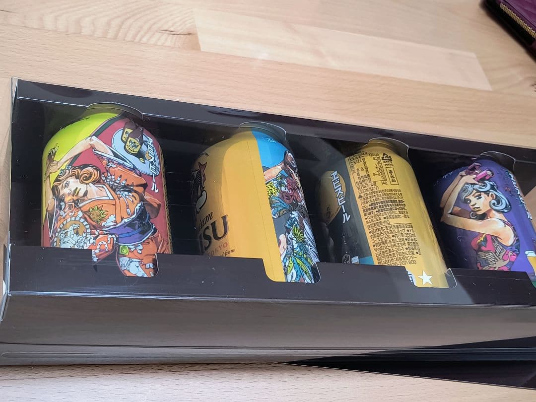 エビスビール 荒木飛呂彦描き下ろし 原画複製デザイン缶