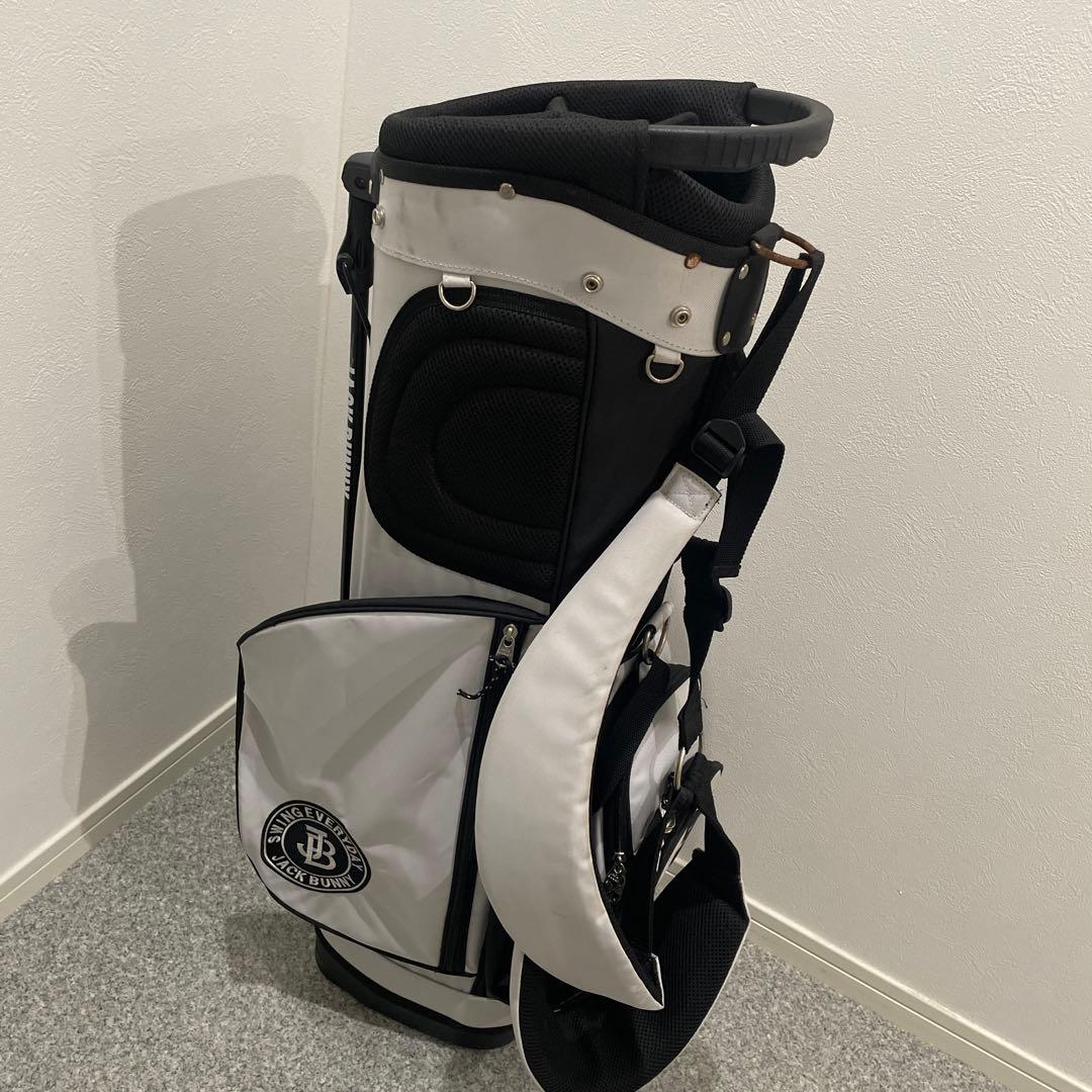 JACK BUNNY キャディバッグ スタンド式 9型 軽量 5分割 ゴルフ