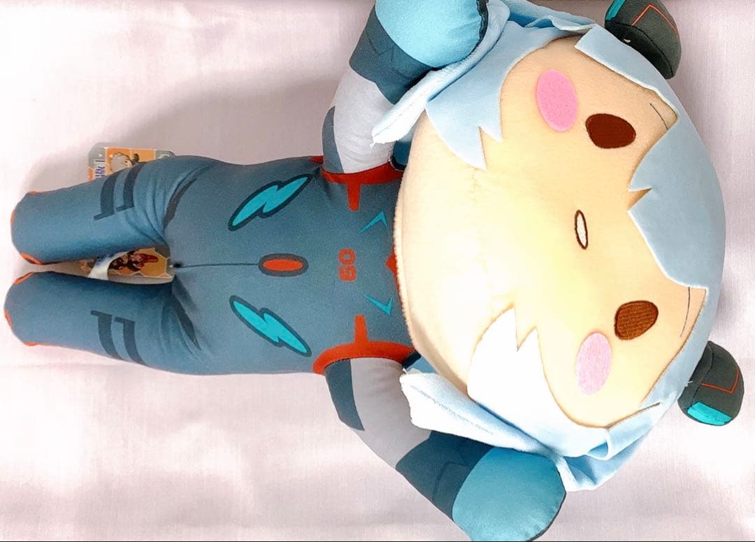 エヴァンゲリオン　綾波レイ　寝そべり　ぬいぐるみ　プラグスーツ　メガジャンボ