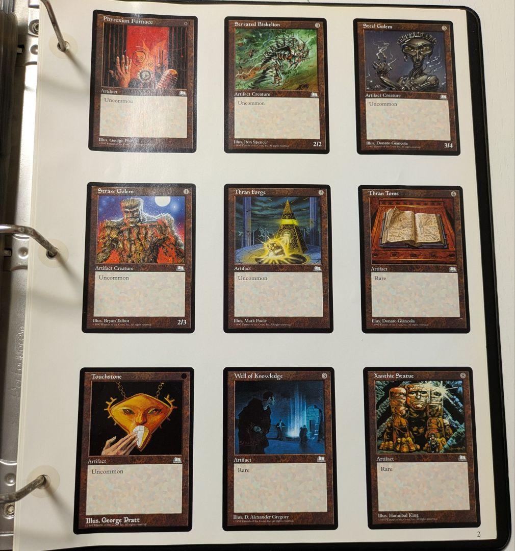 MTG Weatherlight 　ウェザーライト バインダー カードアルバム