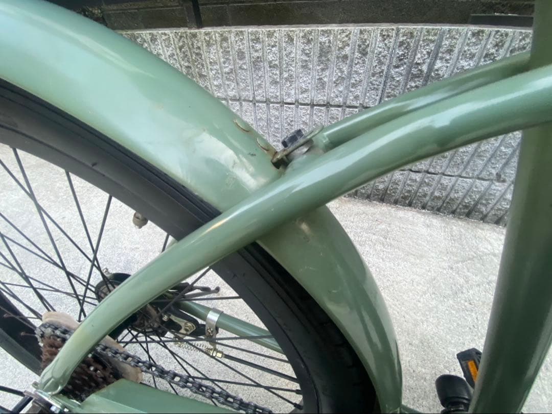 【引き取り限定】レインボー rainbow ビーチクルーザー KB 24インチ