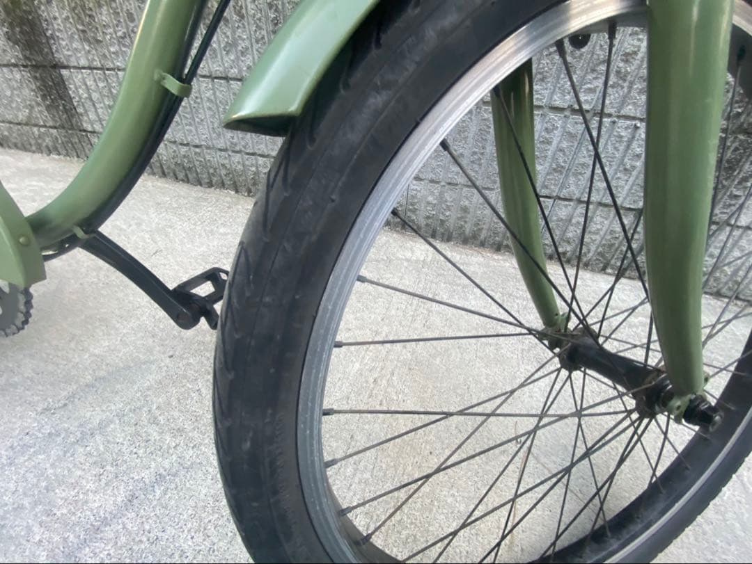 【引き取り限定】レインボー rainbow ビーチクルーザー KB 24インチ