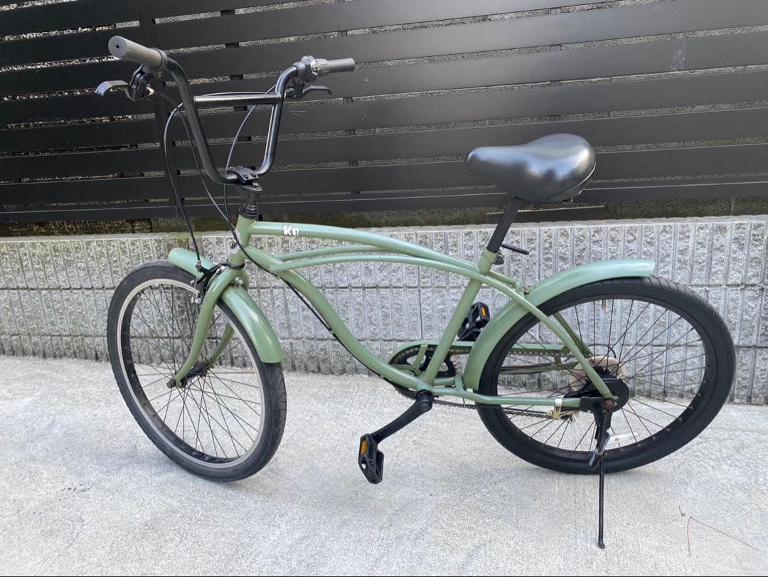 【引き取り限定】レインボー rainbow ビーチクルーザー KB 24インチ