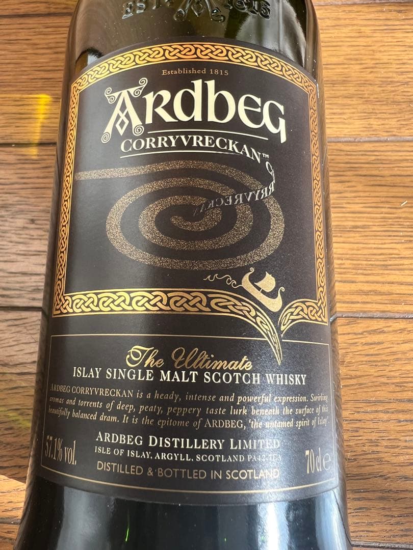 【超貴重】アードベッグ コリーブレッカン　初期ラベル　700ml 57.1%