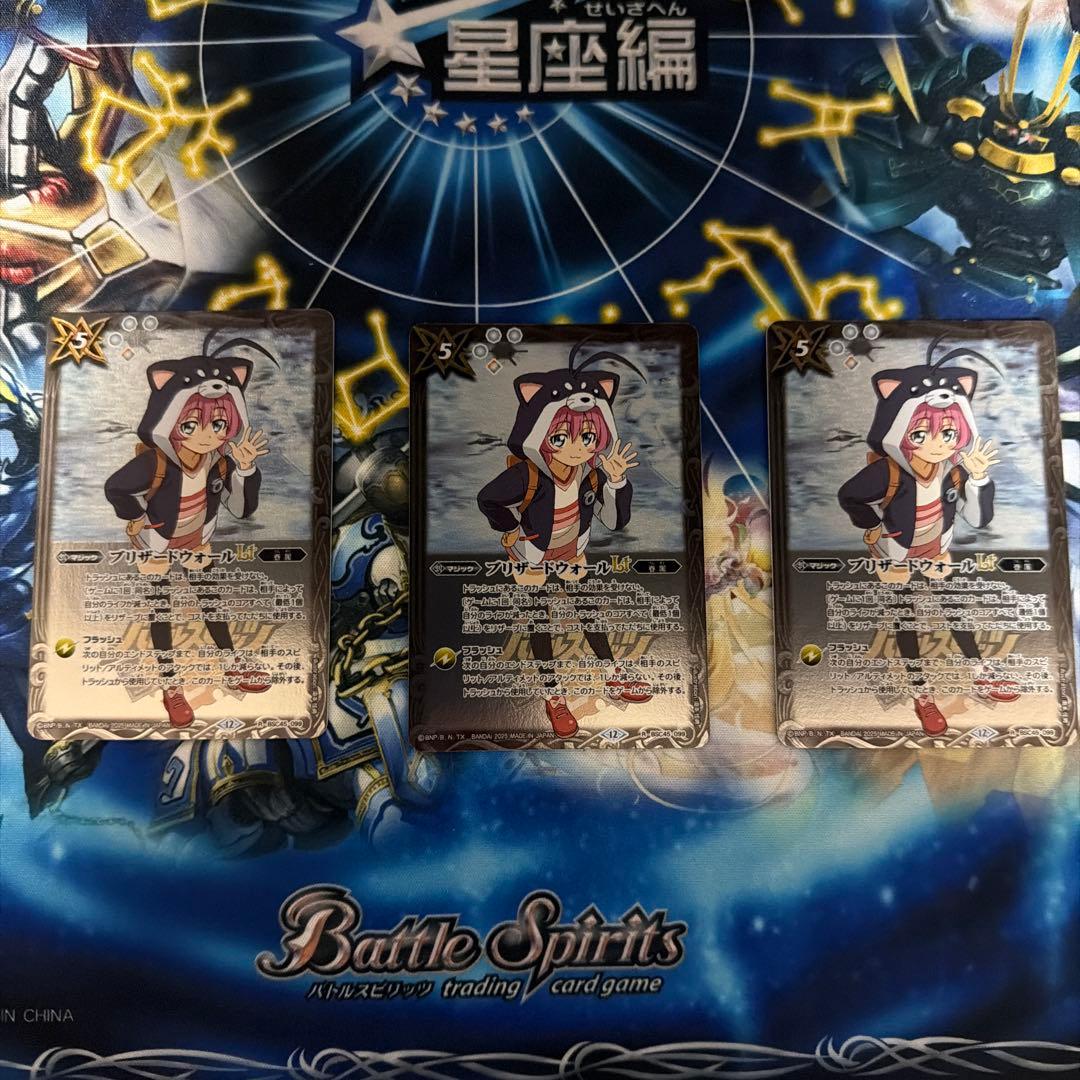 ブリザードウォールLT プレバン3枚セット