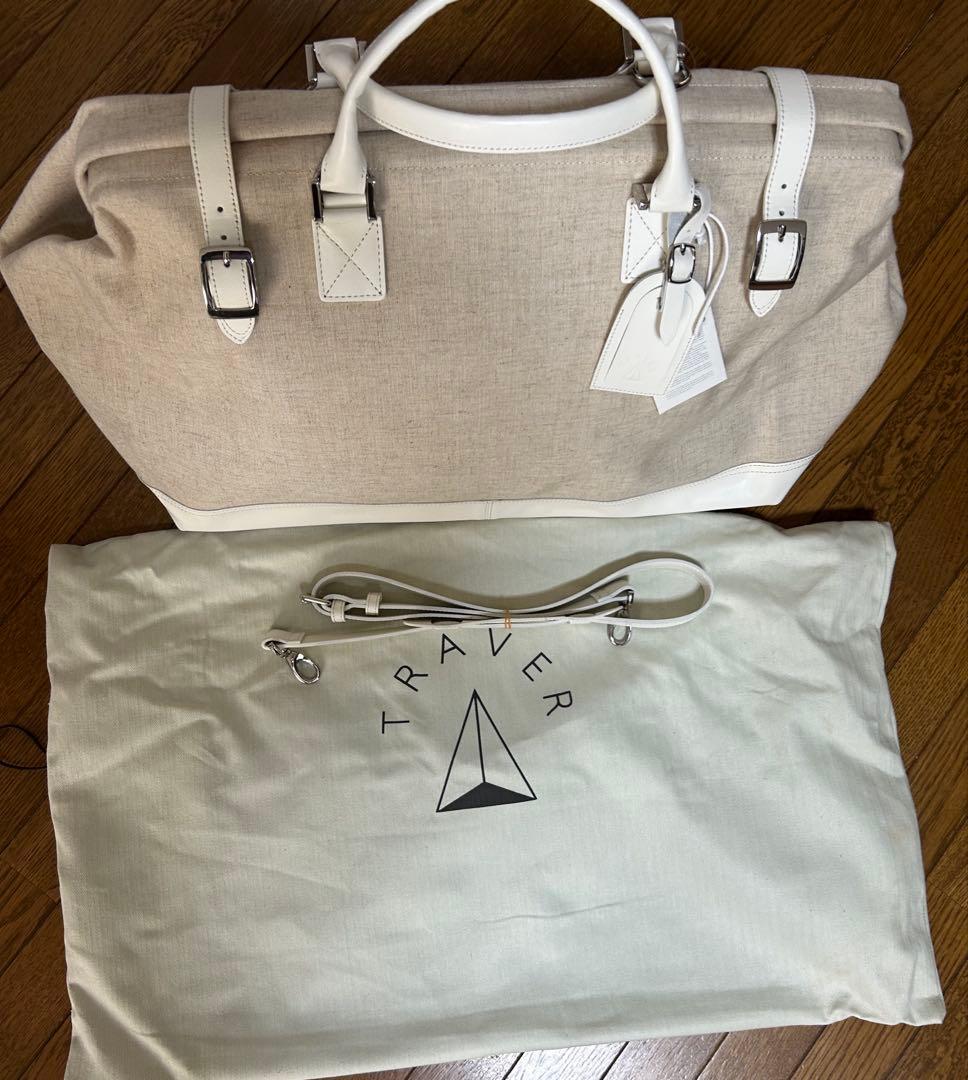 TRAVER ガーメントバッグ ベージュ
