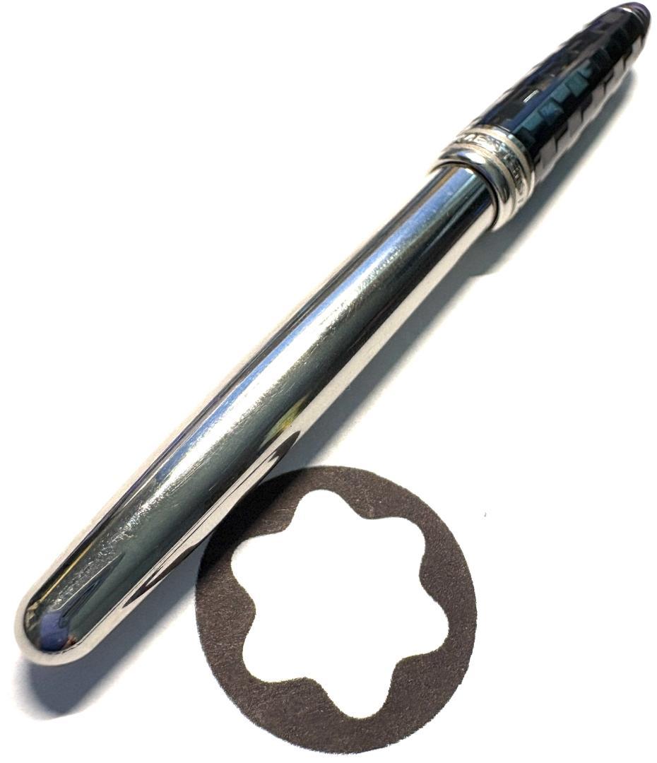 292 モンブラン　MST163　ソリテール／セラミックブラックプリズマ 　美品