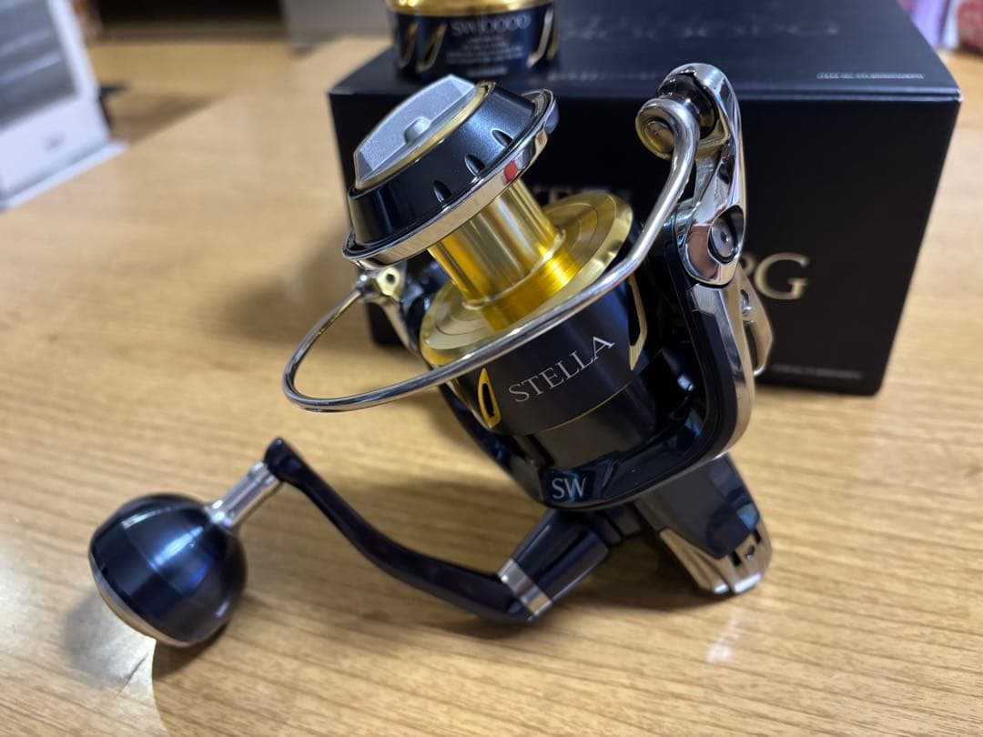 【美品】SHIMANO 13STELLA SW8000PG＆10000スプール付