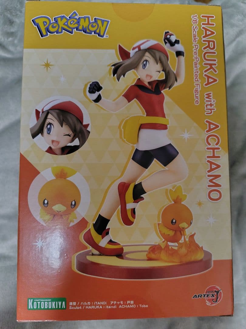 ハルカ with アチャモ 1/8スケール フィギュア　コトブキヤ