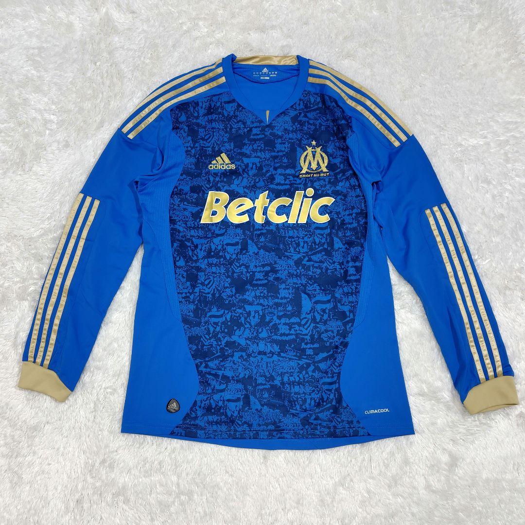 adidas　オリンピック　マルセイユ　11/12　AWAY　ユニフォーム