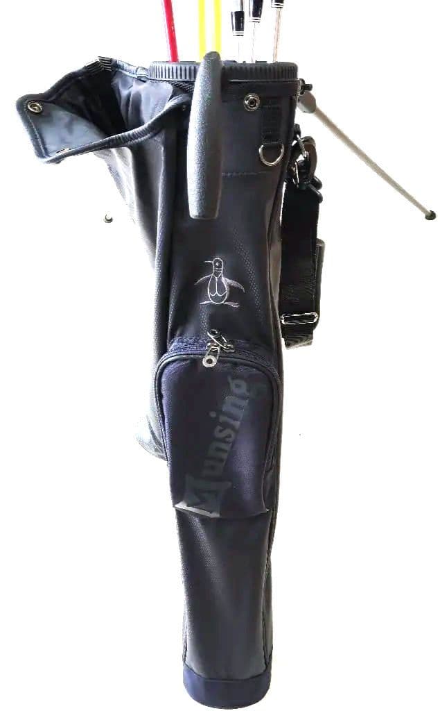 【お値下げ】【美品】【マンシングウェア】セルフスタンド．ゴルフクラブケース