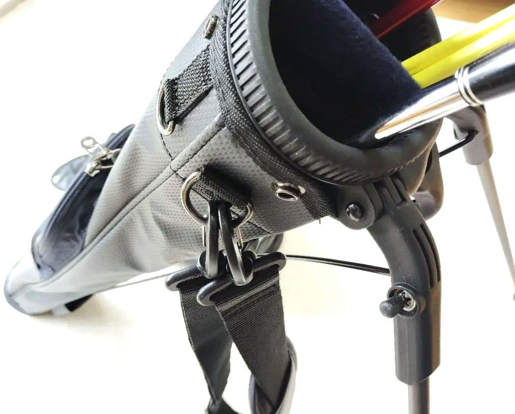 【お値下げ】【美品】【マンシングウェア】セルフスタンド．ゴルフクラブケース