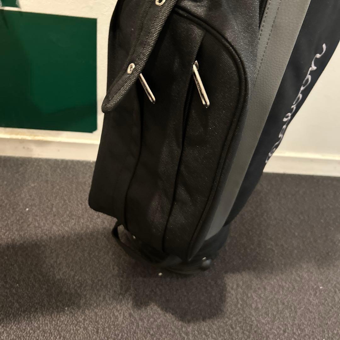 MALBON x JONES SPORTS コラボ　ブラックキャディバッグ