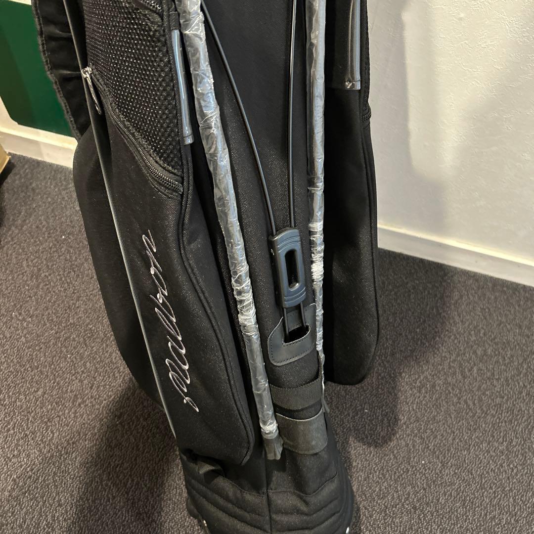 MALBON x JONES SPORTS コラボ　ブラックキャディバッグ