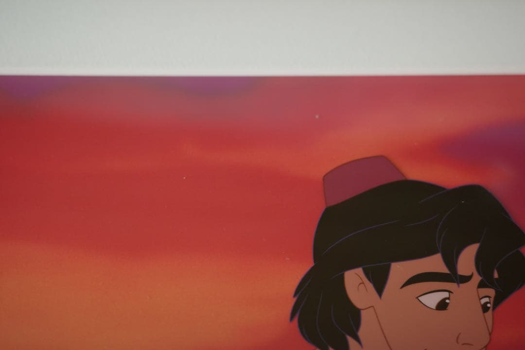 アラジン＆ジャスミン【Sunset Romance】サンセットロマンス　セル画