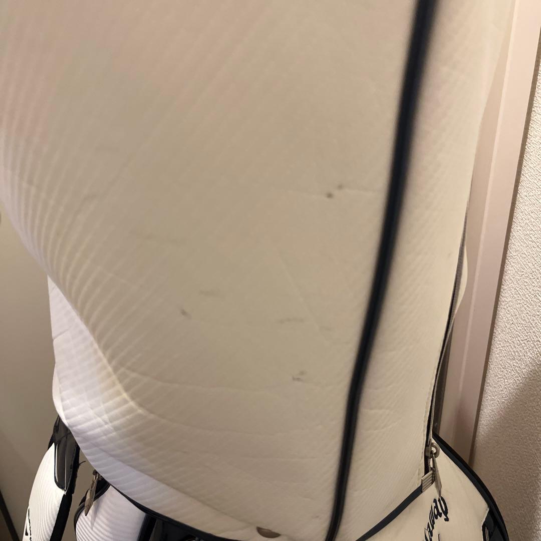 Callaway キャディバッグ ホワイト/レッド 直接手渡し価格です