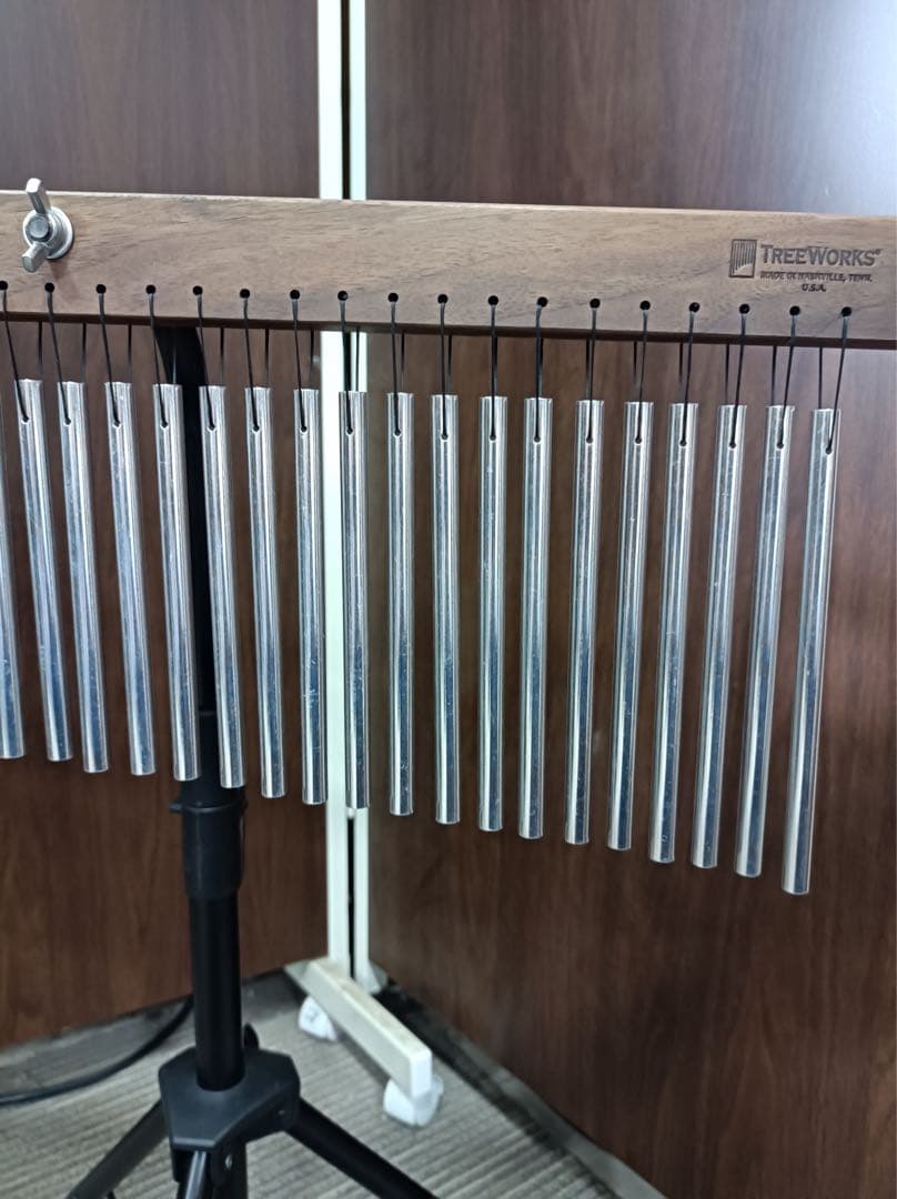 八6672【美品】 ツリーワークス バーチャイム ウインドチャイム　35本