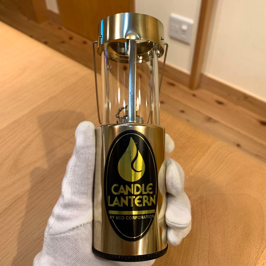 【雪丘工房】オイルカートリッジ＋【UCO】キャンドルランタン ブラス（真鍮）