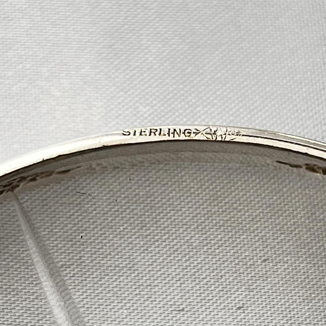 【Webster】薔薇のレリーフのコースター 8枚【純銀 / ガラス】