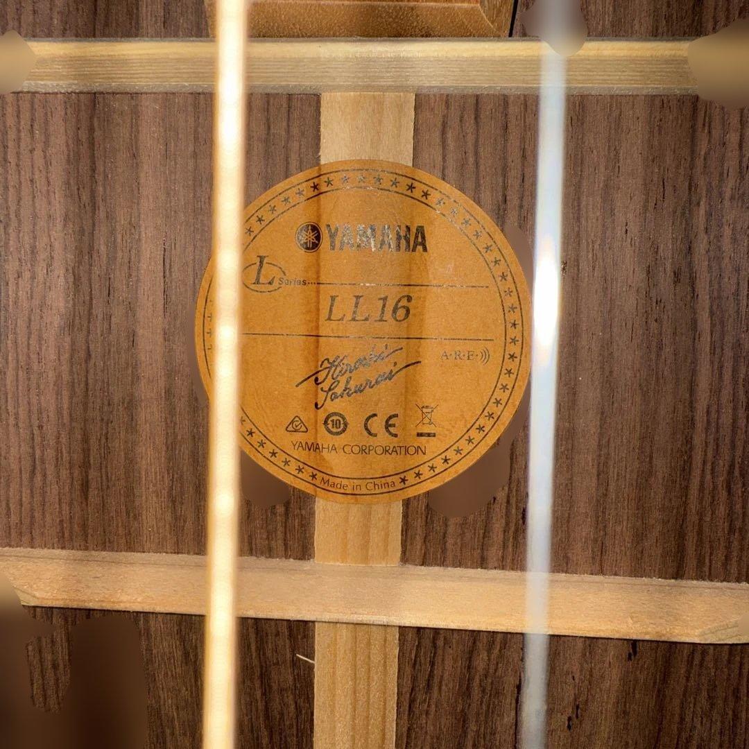 Yamaha LL16AREアコースティックギター ヤマハ　アコギ