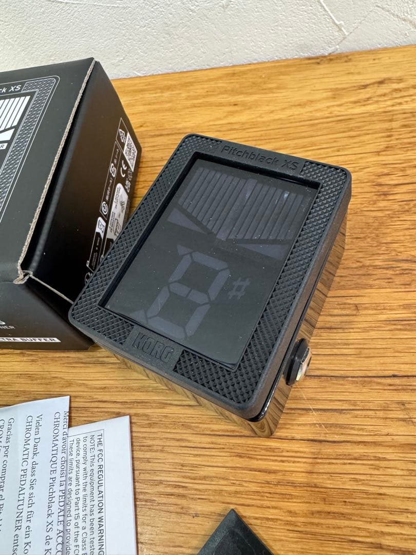 KORG Pitchblack XS [PB-XS] ペダルチューナー