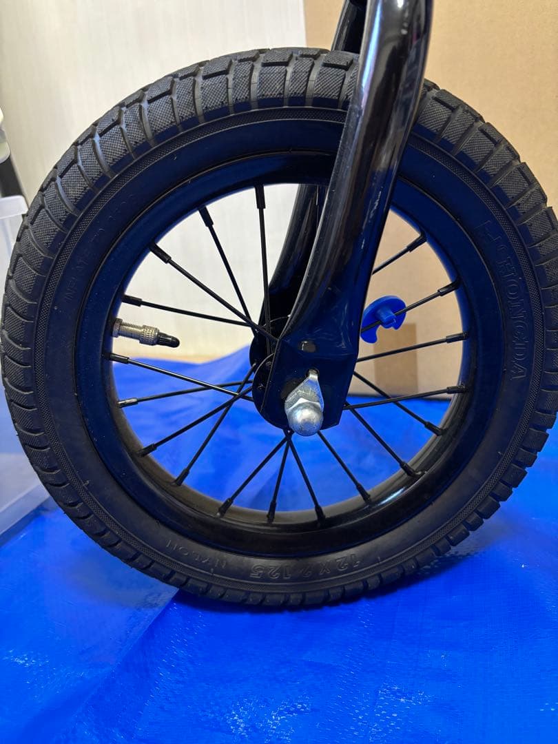 スパーキー 別売ロングサドル付　バランスバイク ブレーキ付　スタンド付