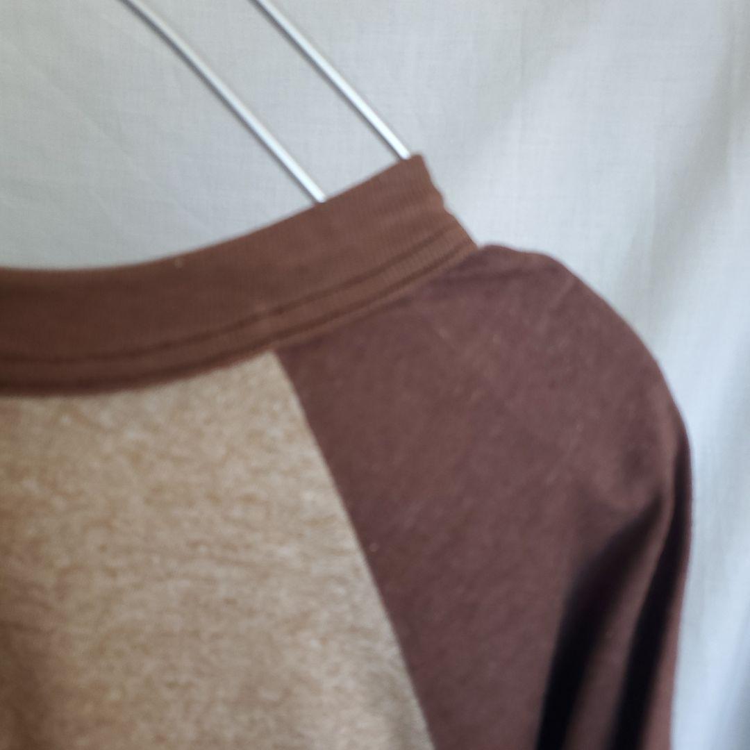 希少 70s Disney　ディズニー　ミッキーマウス　ラグラン Tシャツ