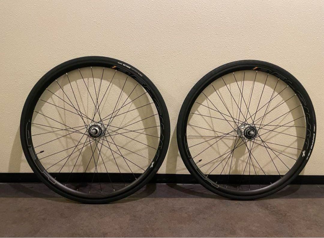 Shimano Dura-ace HED. Belgium+ ホイールセット