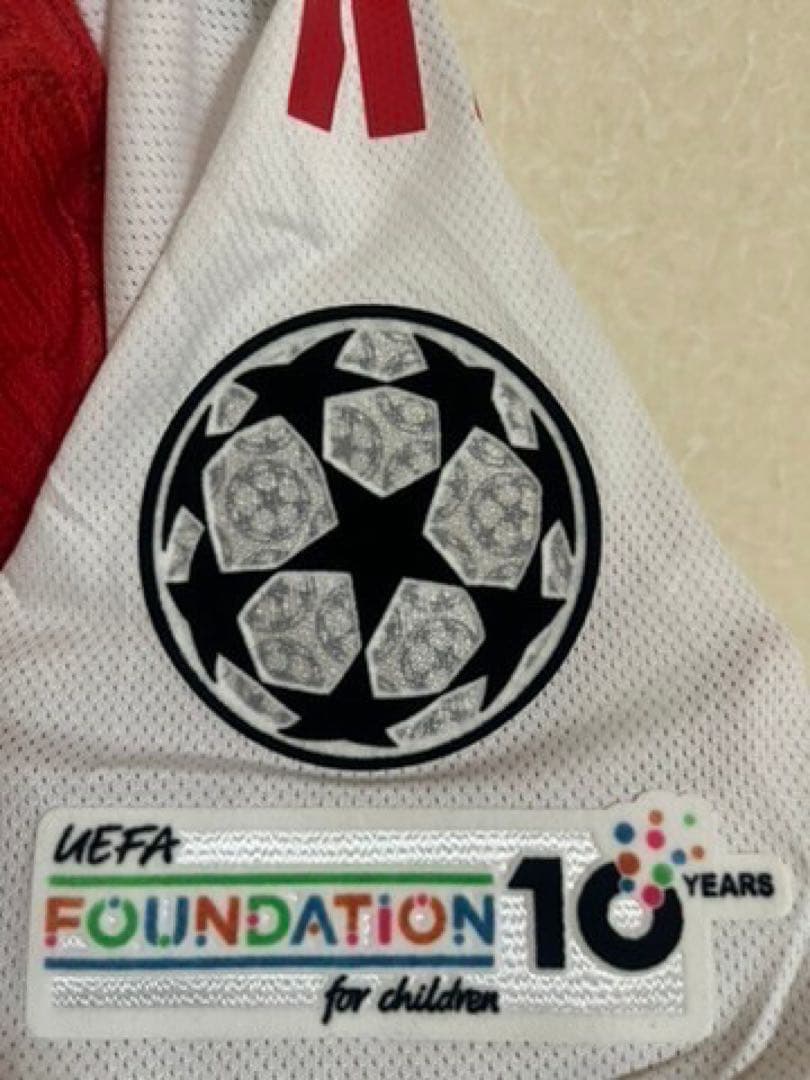 【新品未使用】アーセナル　ダウマン　25/26　CL仕様　ユニフォーム　選手仕様