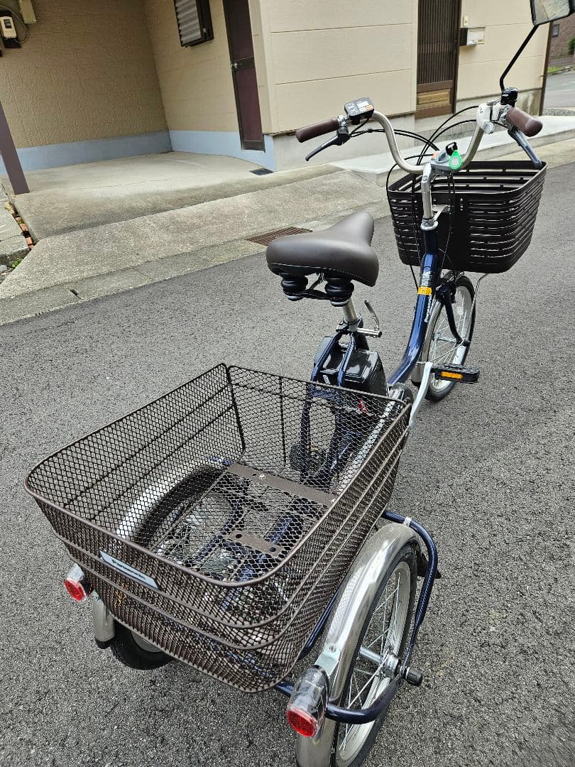 パナソニック ビビライフBE-ELR834 電動アシスト三輪自転車