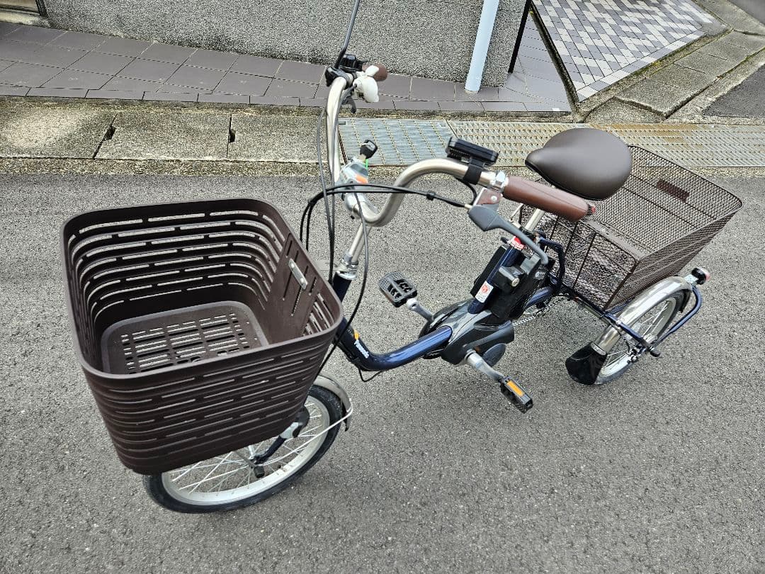 パナソニック ビビライフBE-ELR834 電動アシスト三輪自転車